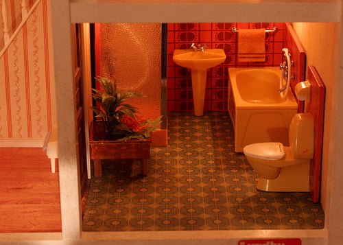 Bathroom plants