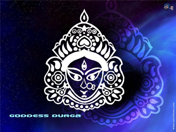 Bengali style Goddess Durga