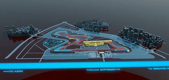 Formula One Race Track in India