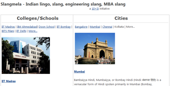 Get to learn the Indian Lingo and Slang