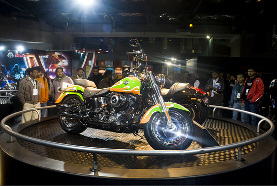 Harley Davidson Fatboy tricolor
