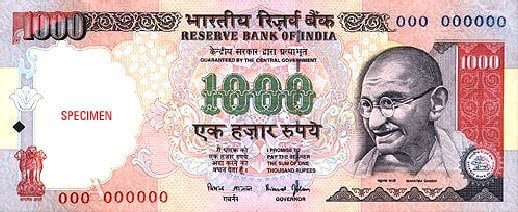 One Thousand Note