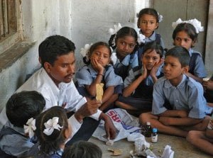 Teacher in Rural School