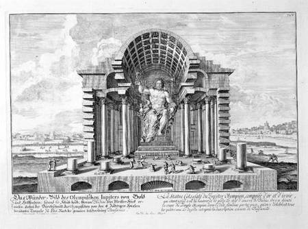 The Statue of Olympian Zeus , Greece