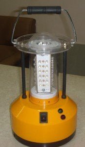Portable Lantern which 6V power and has 36 LEDs.