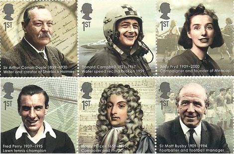 Royal mail stamps